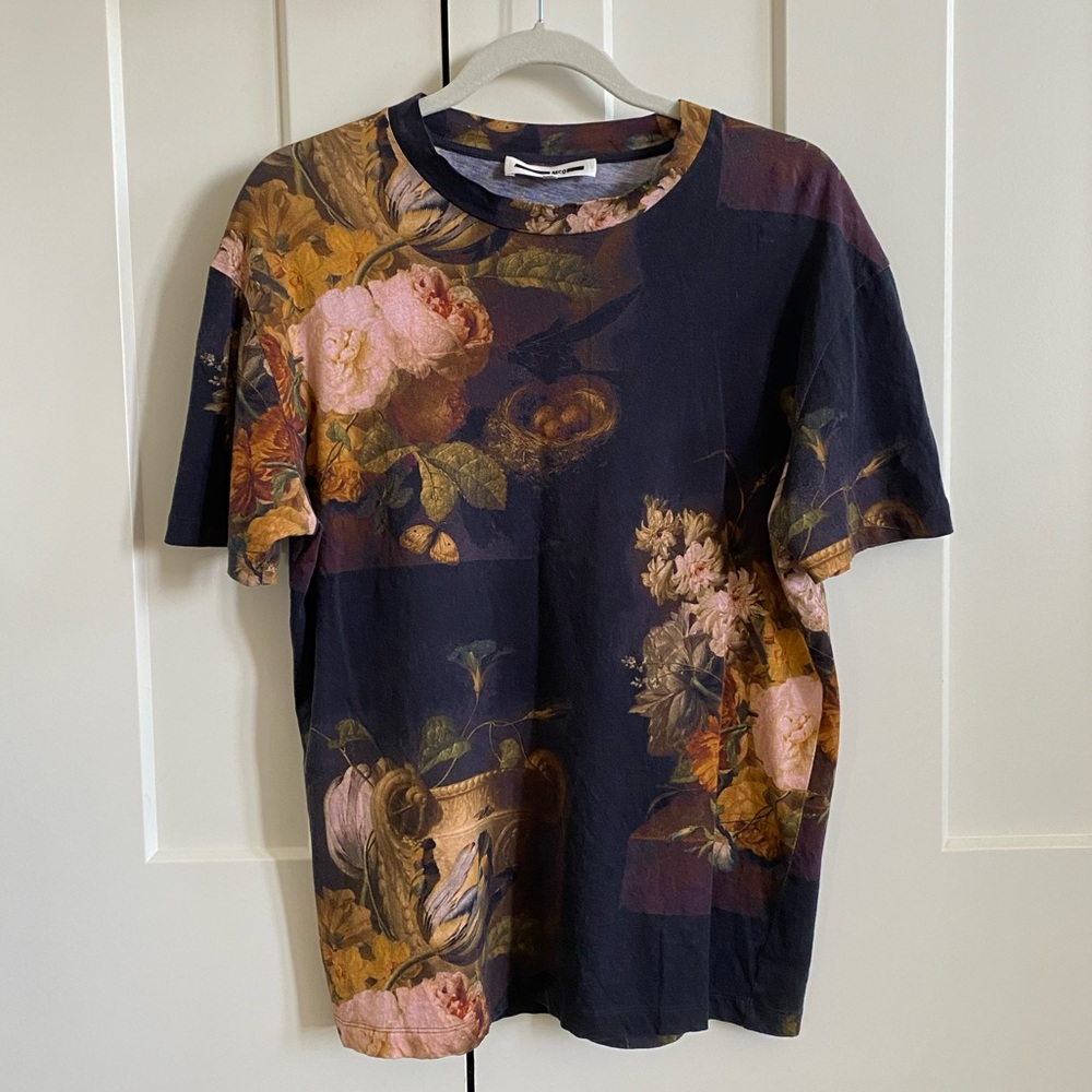 Alexander McQueen Dutch Masters Floral Tee